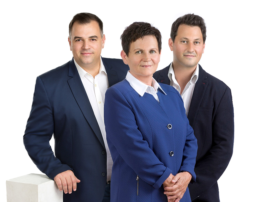 fam_haider Die WohnPartner Bernhard, Hermi und Matthias Haider